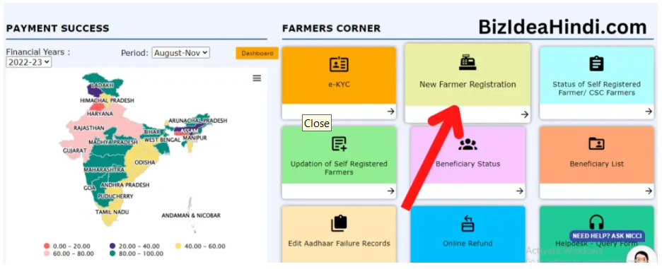 How to New Registration PM Kisan Yojana Online